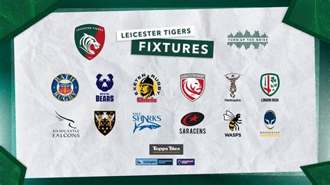 leicester tigers fixtures